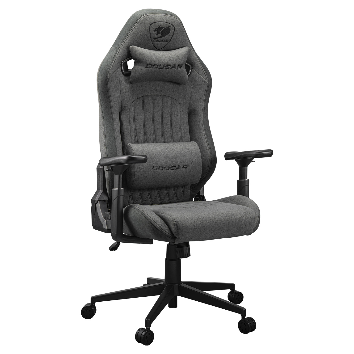 Крісло офісне ігрове Cougar EXPLORE Royal Gray F, сірий